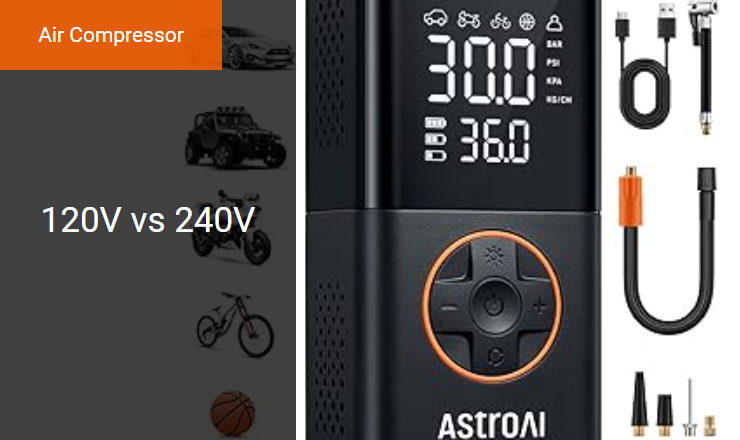 120V vs 240V - Right Power Supply for Optimal Air Compressor CFM Output Image