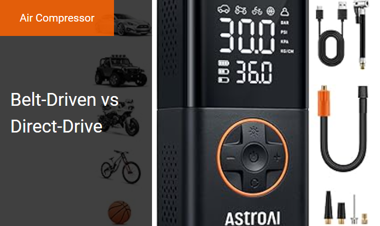 Belt-Driven vs. Direct-Drive - Ideal Air Compressor for High Duty Cycle Applications Image