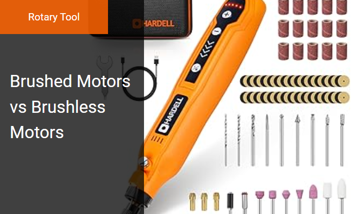 Brushed Motors vs Brushless Motors - Optimizing Rotary Tool Torque and RPM Efficiency Image