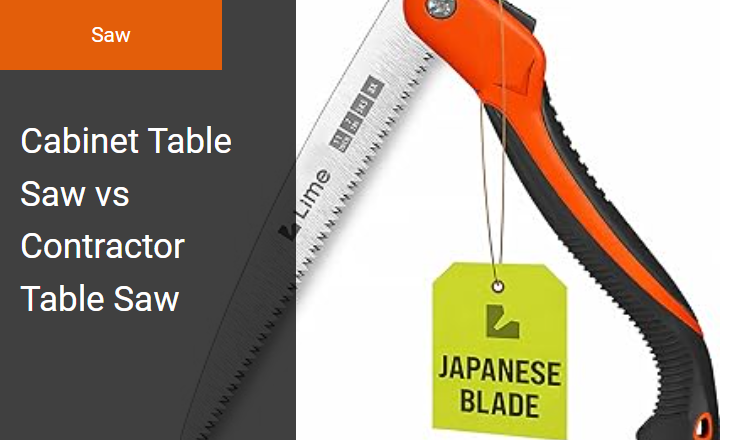 Cabinet Table Saw vs Contractor Table Saw - Best Workshop Saw for Trunnion System Stability Image
