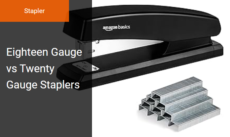 18-Gauge vs. 20-Gauge Staplers - Best Pneumatic Crown Stapler for Woodworking and Trim Projects Image