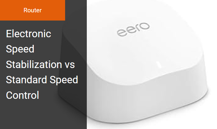 Electronic Speed Stabilization vs. Standard Speed Control - Achieving Constant RPM Under Load in Woodworking Routers Image