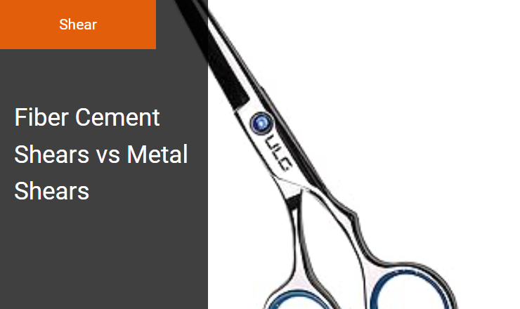 Fiber Cement Shears vs. Metal Shears - Right Power Shear for Dust-Free Siding and Double-Cut Metal Fabrication Image