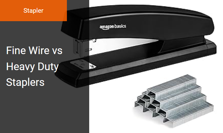 Fine Wire vs. Heavy Duty Staplers - Right Pneumatic Stapler for Upholstery and Construction Fastening Image