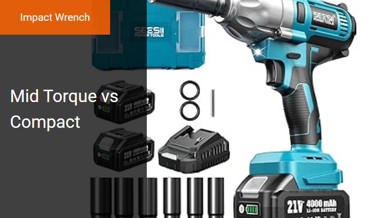 Mid-Torque vs. Compact - Best Impact Wrench for Optimal Fastening Torque Image
