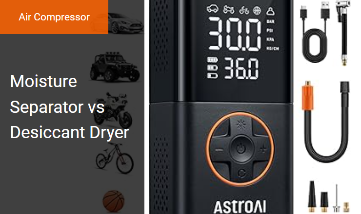 Moisture Separator vs Desiccant Dryer - Achieving Optimal Dew Point in Air Compressor Systems Image