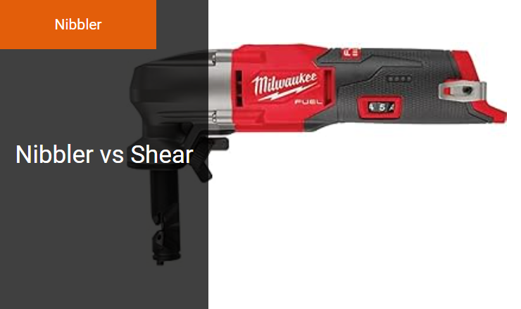 Nibbler vs. Shear - Cutting Sheet Metal with the Punch-and-Die Nibbler Image