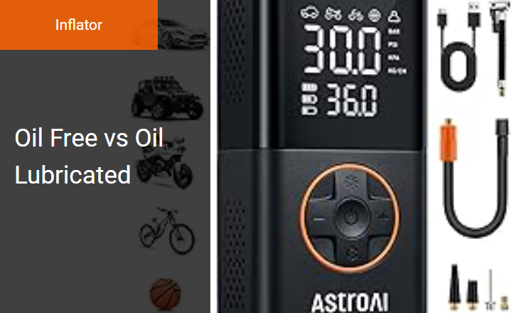 Oil-Free vs. Oil-Lubricated - Ideal Pneumatic Air Compressor Inflator for Workshop Projects Image