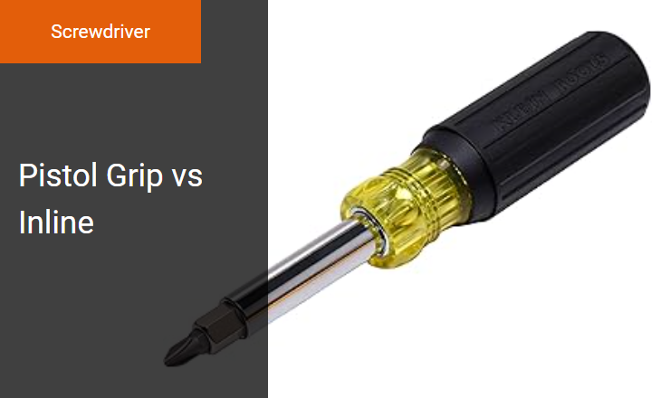 Pistol Grip vs. Inline - Right Electric Screwdriver for Ergonomic Fastening Image
