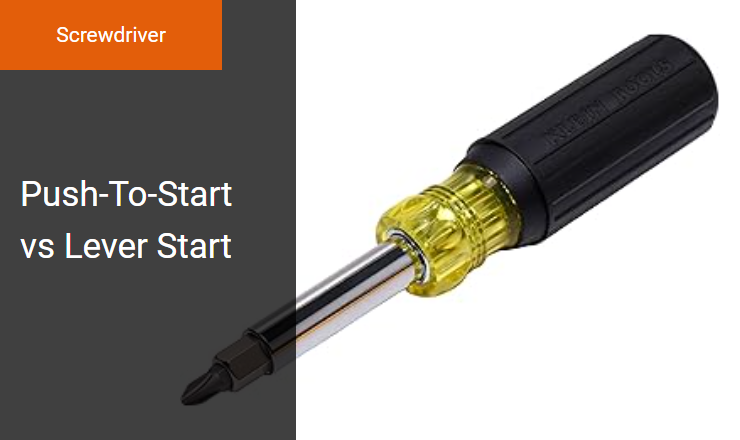 Push-To-Start vs. Lever Start - Right Activation Method for Electric Torque Screwdrivers Image