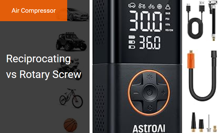 Reciprocating vs. Rotary Screw - Best Air Compressor for Your Duty Cycle Needs Image
