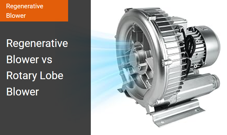 Regenerative Blowers vs. Rotary Lobe Blowers - Optimal System for Low-Pressure Aeration Using Side Channel Blower Technology Image