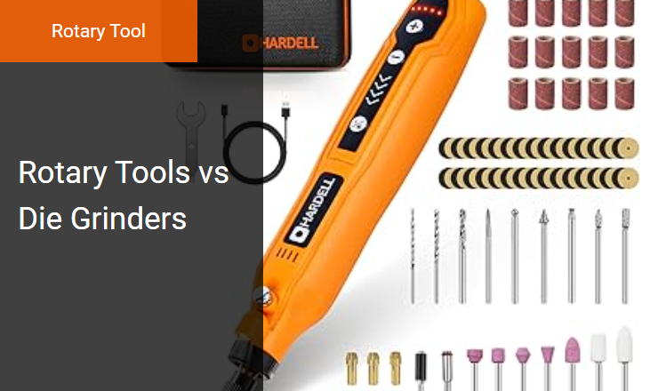Rotary Tools vs. Die Grinders - Right High-Speed Rotary Tool for Precision Work Image