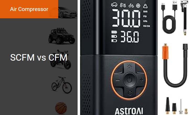 SCFM vs CFM - Understanding Air Compressor Volumetric Flow Rate Image