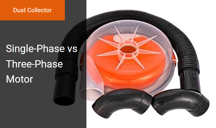 Single-Phase vs. Three-Phase Motors - Right Power Supply for Dust Collector CFM Performance Image