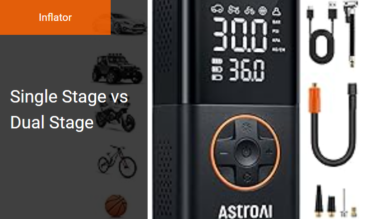 Single-Stage vs. Dual-Stage - Right Power Inflator for High-Pressure Compression Output Image