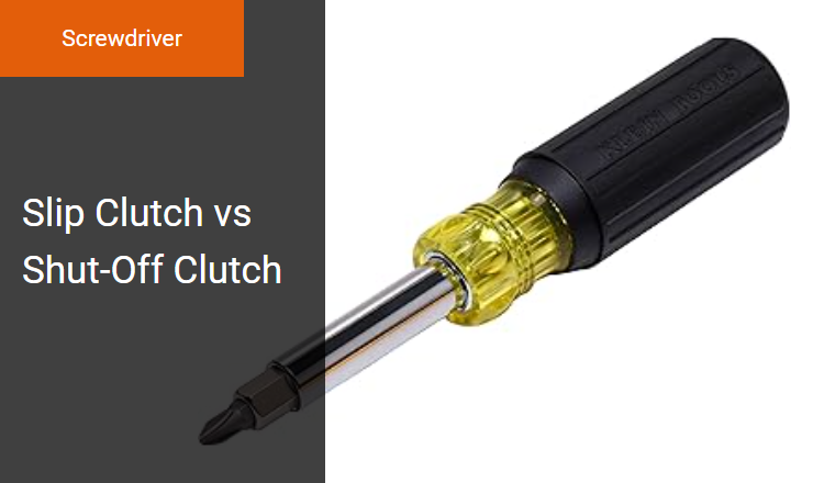 Slip Clutch vs Shut-Off Clutch - Right Torque Control for Precision Screwdriver Assembly Image