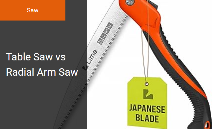 Table Saw vs. Radial Arm Saw - Best Woodworking Saw for Rip Cuts and Crosscuts Image