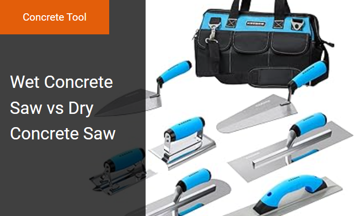 Wet Concrete Saws vs. Dry Concrete Saws - Right Concrete Tool and Diamond Blade Power Cutter Image